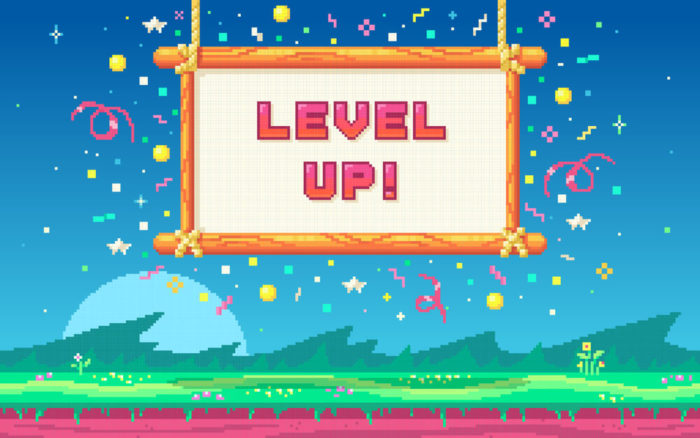 leveling up games